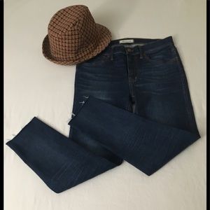 Madewell 9” High Riser Skinny Skinny Jeans size 28